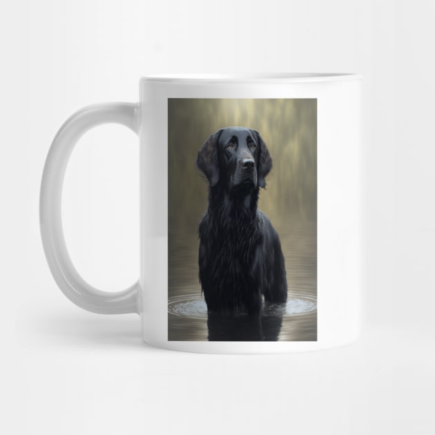 flatcoated retriver "honey" by TheMadSwede